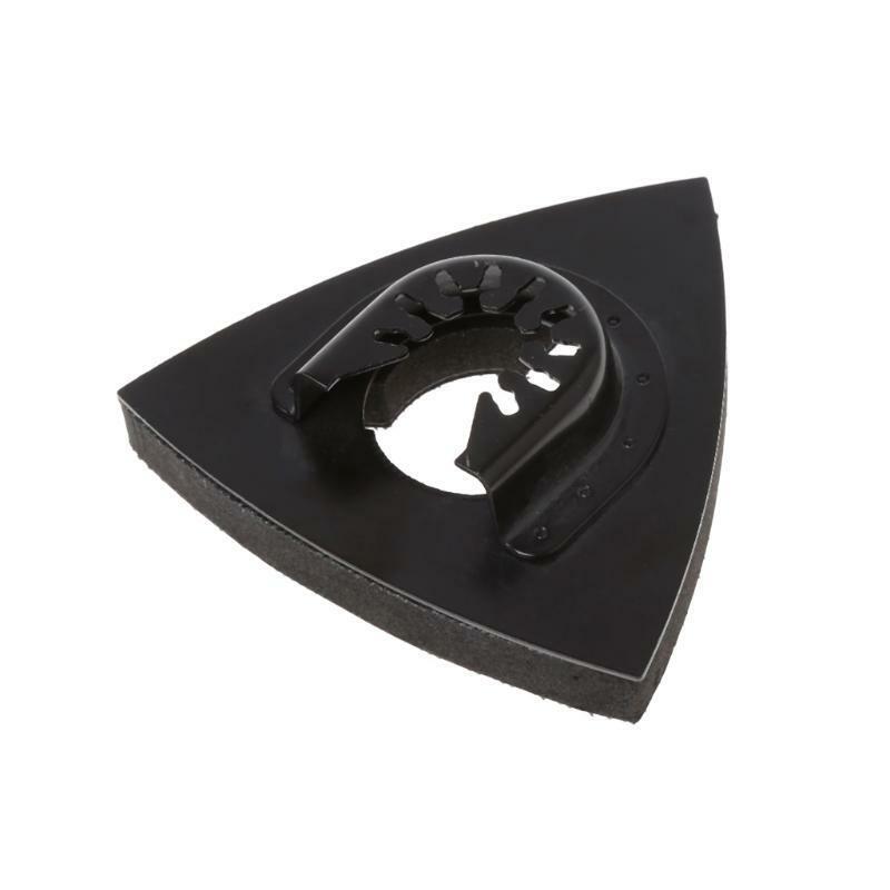 Triangular Oscillating Tool Sanding Pad Quick Release Fits For Dremel Multi Tool