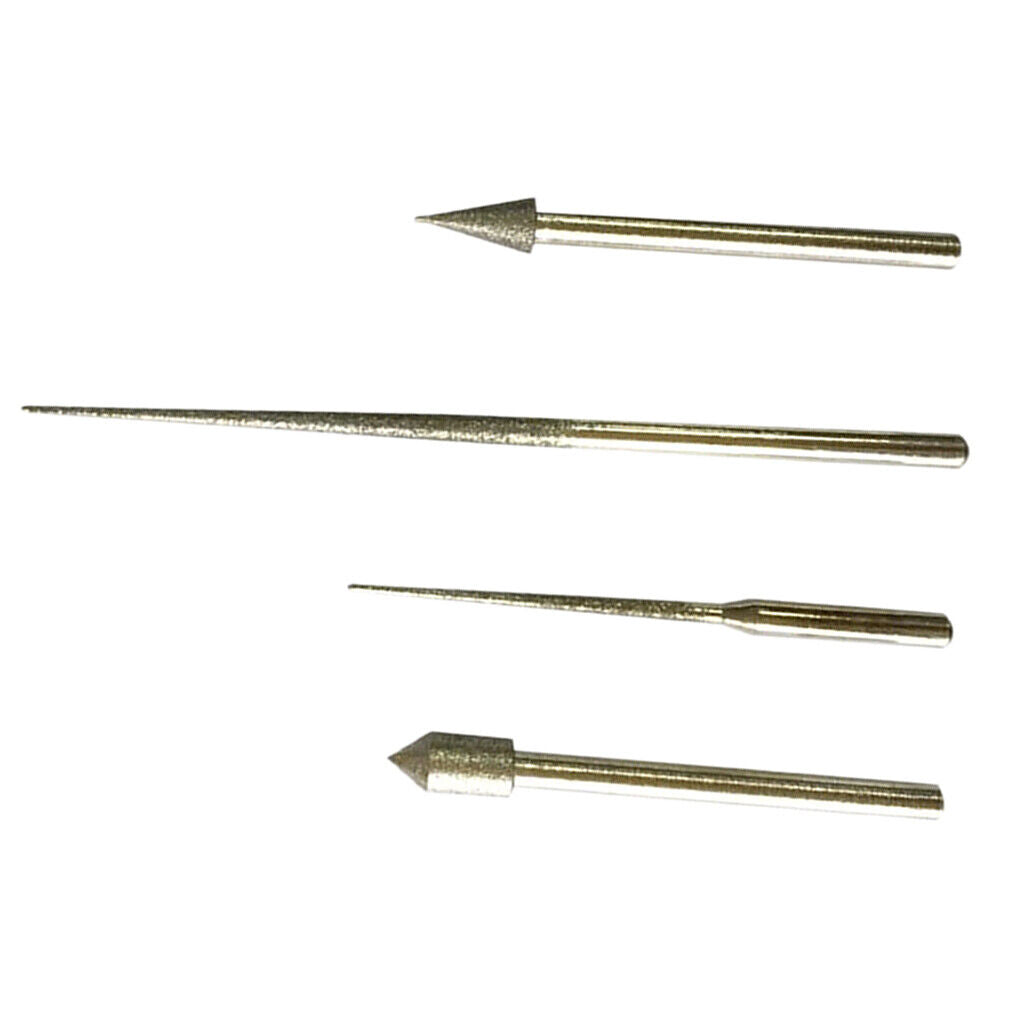 4Pcs Diamond Coated  Head for DIY Jewelry Making Handcraft Tool