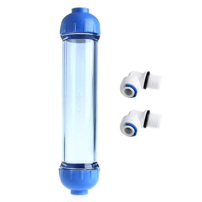 Water Filter Housing with 1/4" Ports Female Threaded in and out Fittings