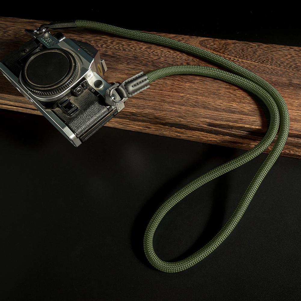 Nylon Rope Camera Shoulder Neck Strap Belt for DSLR Camera (Army Green)