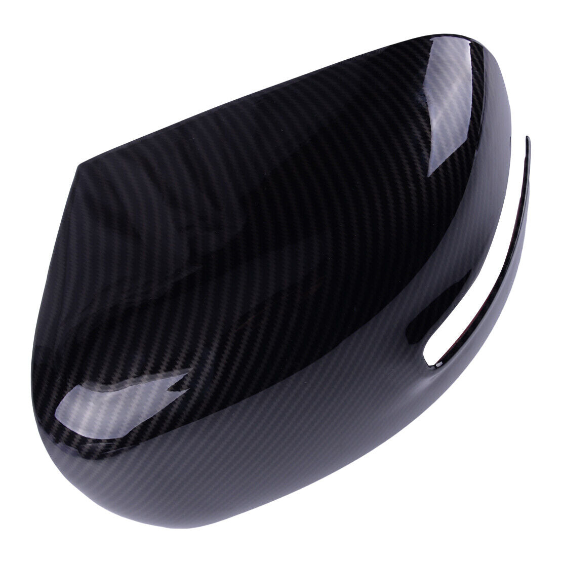Carbon Fiber Style Side Door Wing Mirror Cover Trim Fit For Jeep Renegade 18 Lid
