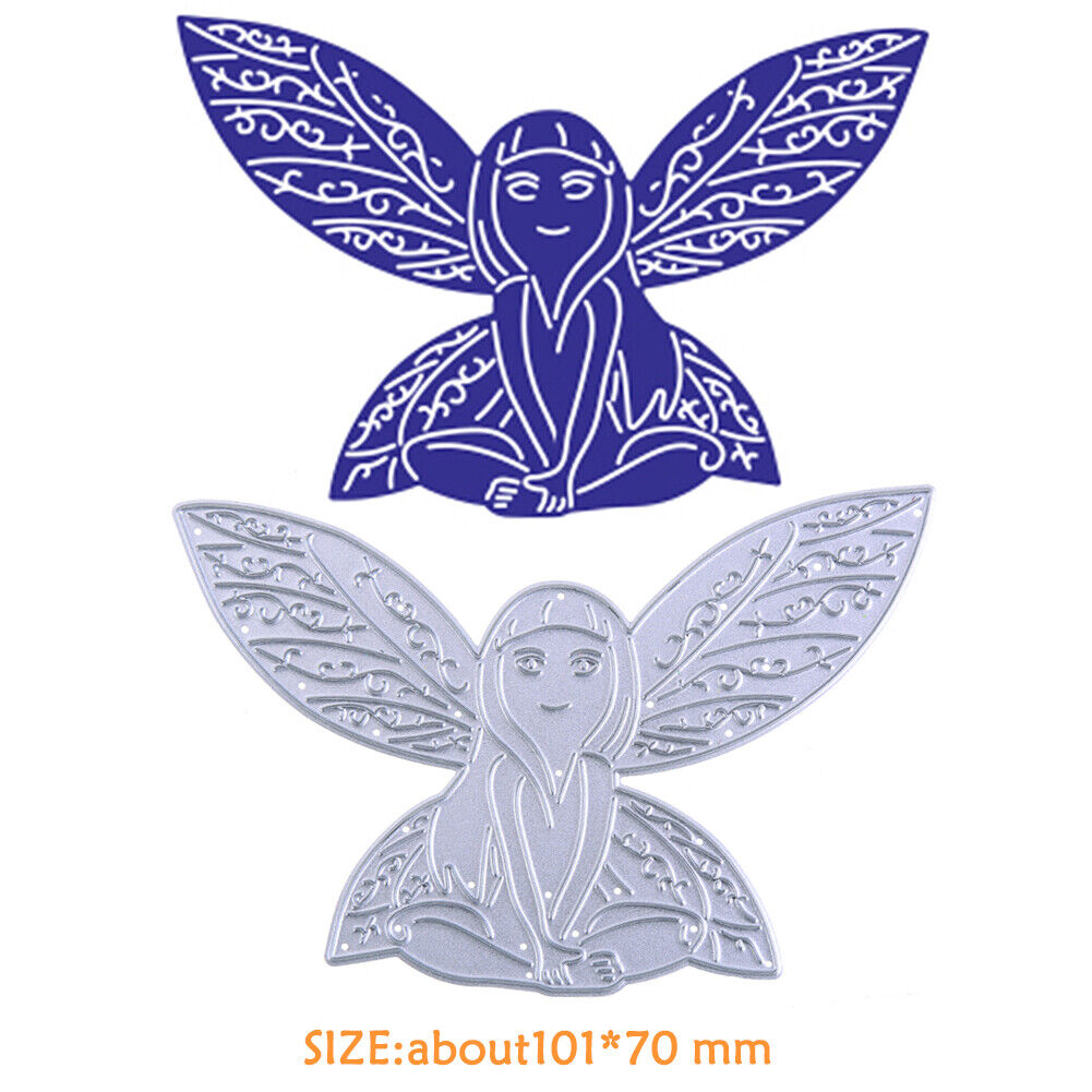 Angel Pattern Metal Cutting Die Embossing Stencil for Scrapbook Album Craft