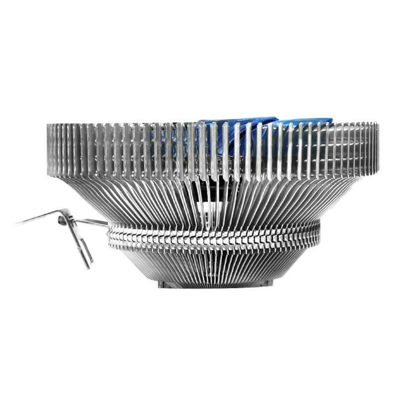 Aluminum Fins CPU Radiator Ultra Quiet Case Fan Copper Heat Pipe Cooler 12V-3Pin