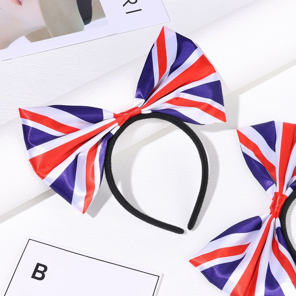 Decor Festival Headband Headwear Platinum Jubilee Union Jack Headband Hairband
