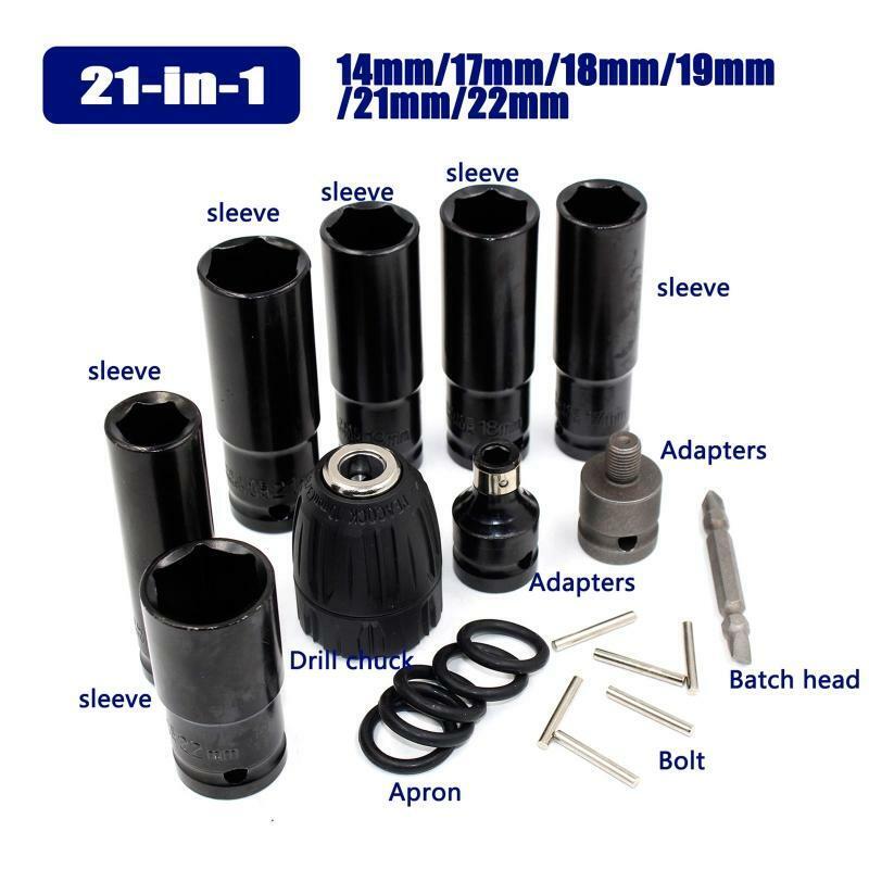 Durable Socket Adapter Socket Adapter Impact Driver Socket to Drill Adapter