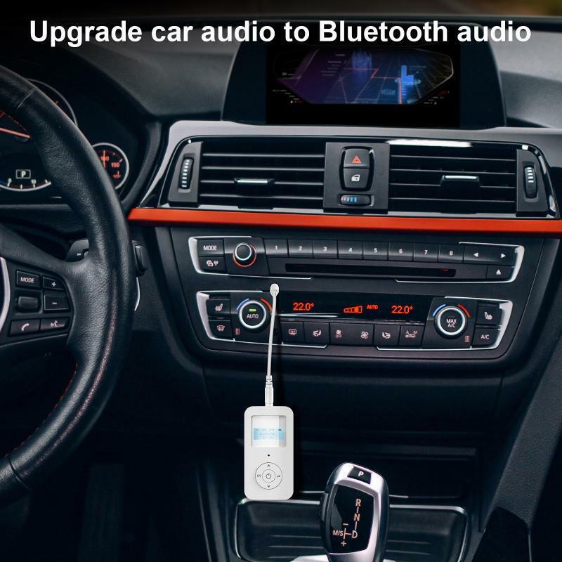 3.5mm Jack Bluetooth-compatible Connection Receiver Car Adapter for TV PC