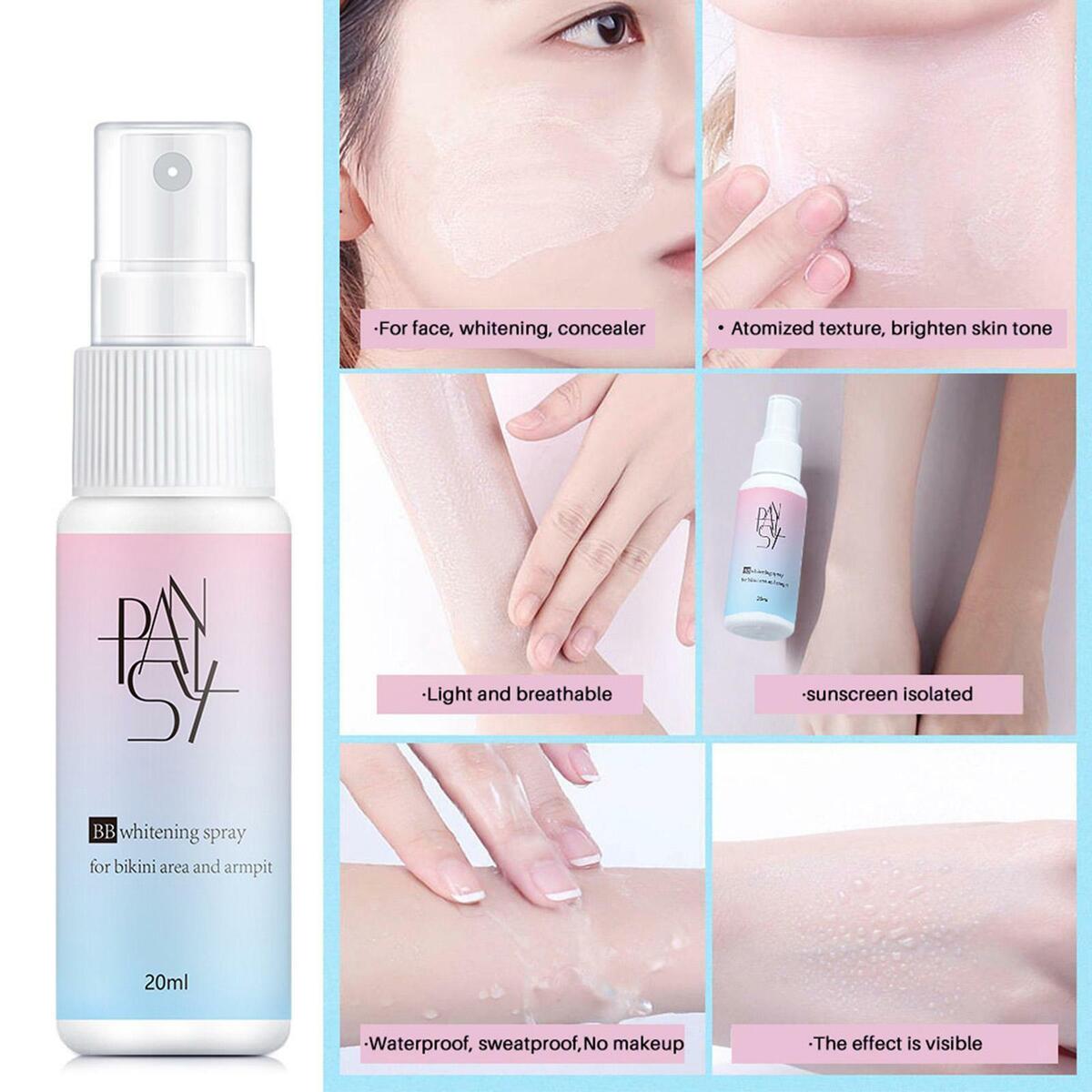 20ml Moisturizing Brighten Waterproof BB   Spray  Circles