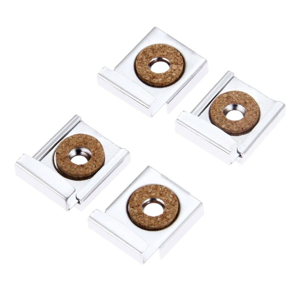 32mm x 24mm Mirror Clips Notice Board Hanging Wall Hook Bracket Holder Frameless