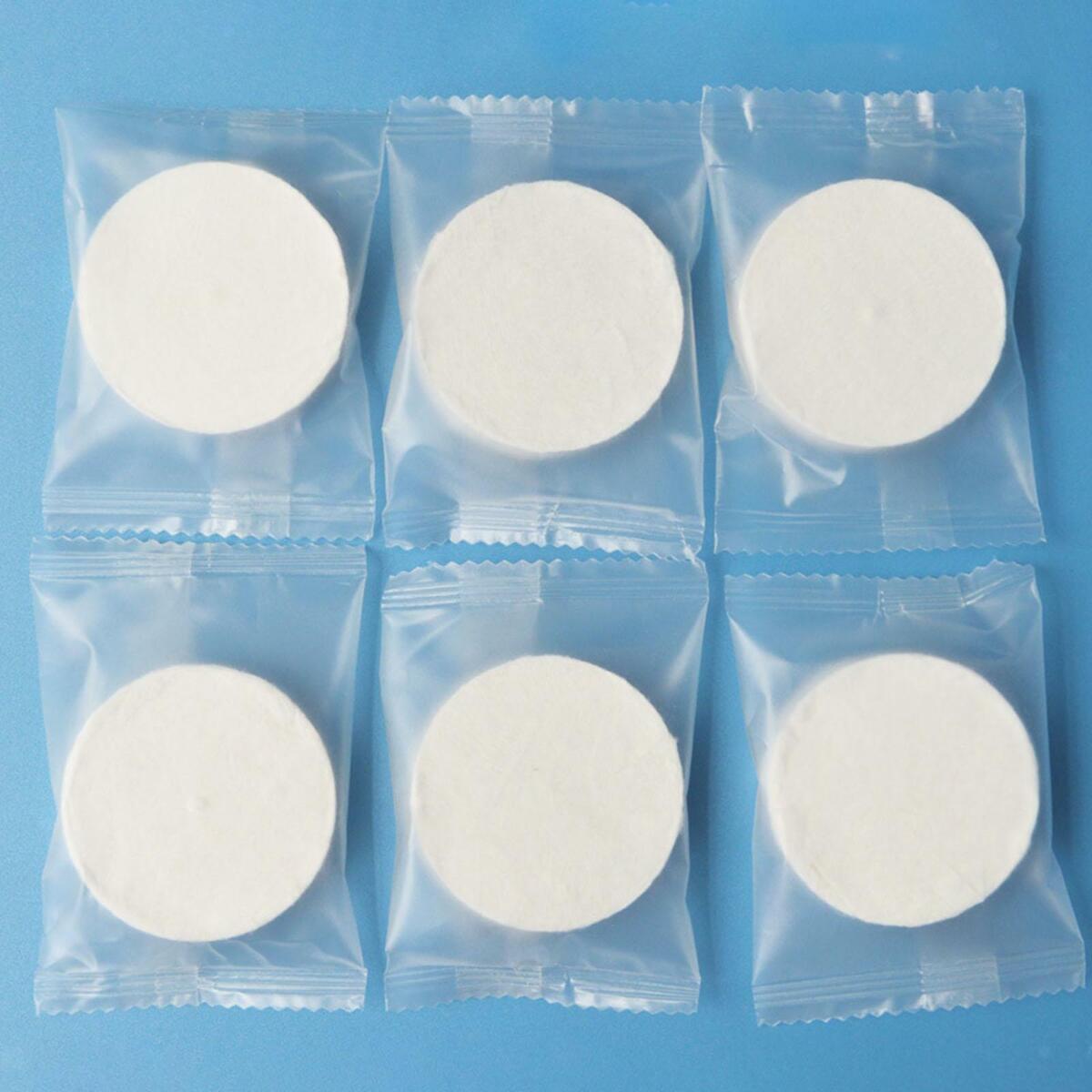 100 * Disposable  Compressed Towels Outdoor Camping Salon