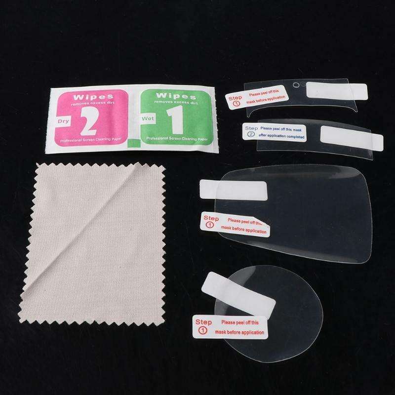 3x Center Console Mouse Touch Protective Film For Mercedes Benz C E S V GLC GLE