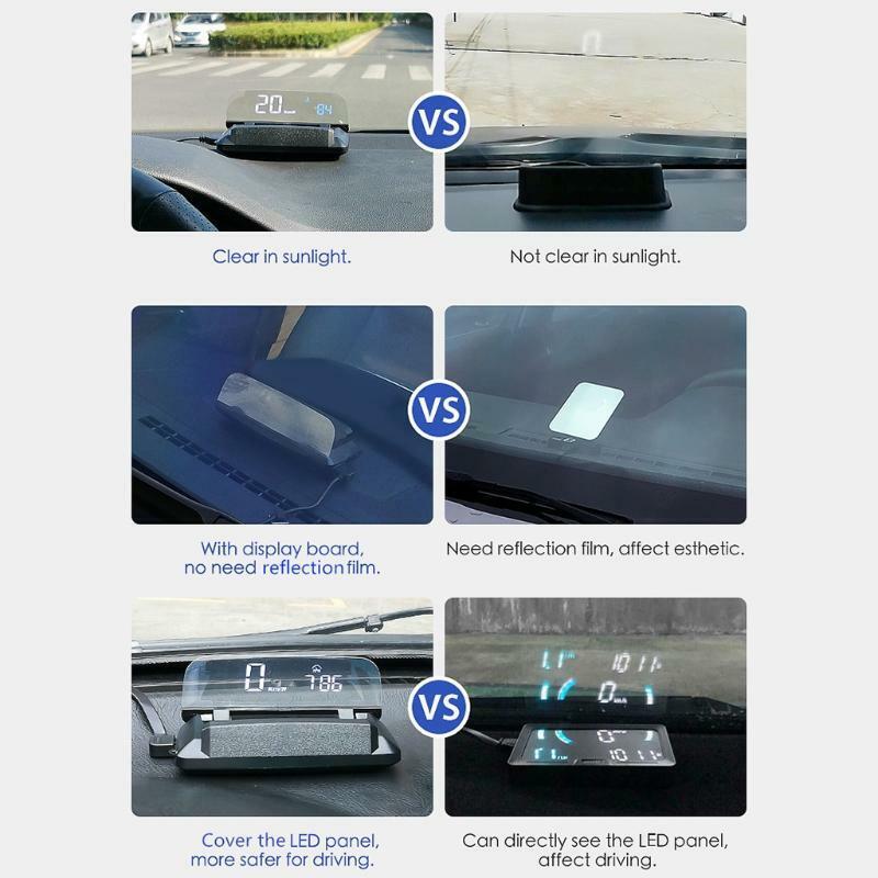 2021 New HUD 5in L3 Head-up Display Multi-function LCD Digital Display