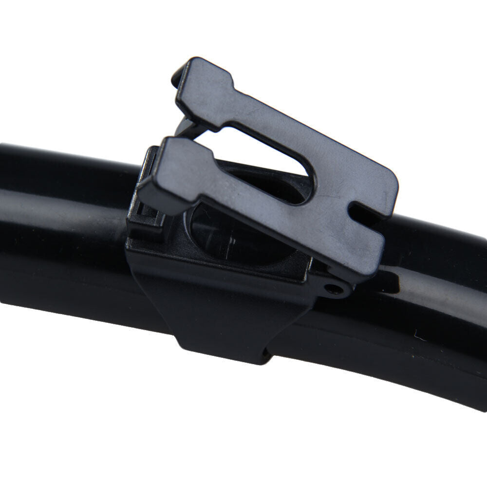 Swimming Diving Breathing Tube Snorkeling Silicon Pipe Underwater Black