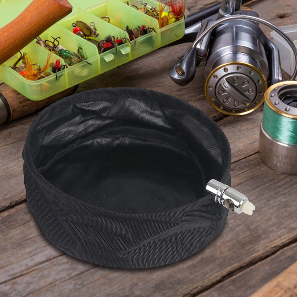 Fly Fishing Tool Storage Basket Durable Fishing Waste Pouch Trash Holder