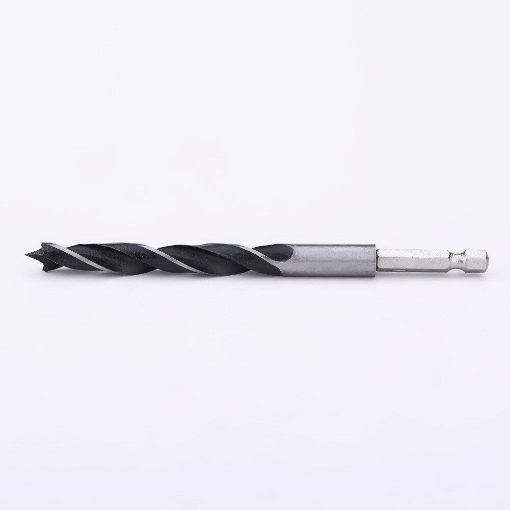 5PCS Drill Bit Set 4 5 6 8 10mm Change Metal Tools 1/4  Hex Shank Wood HCS