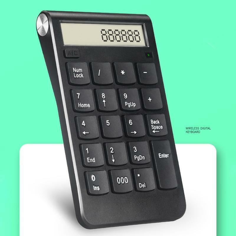 2.4G USB Wireless Numeric Keypad 20 Keys Digital Keyboard Laptop Computer Numpad