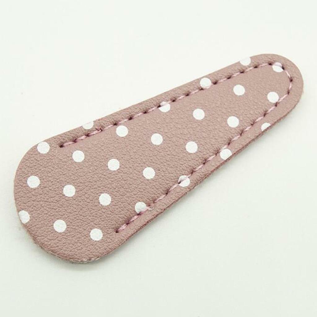 3Pcs Leather Embroidery Scissors Sheath Quilting Colorful Holders Storage