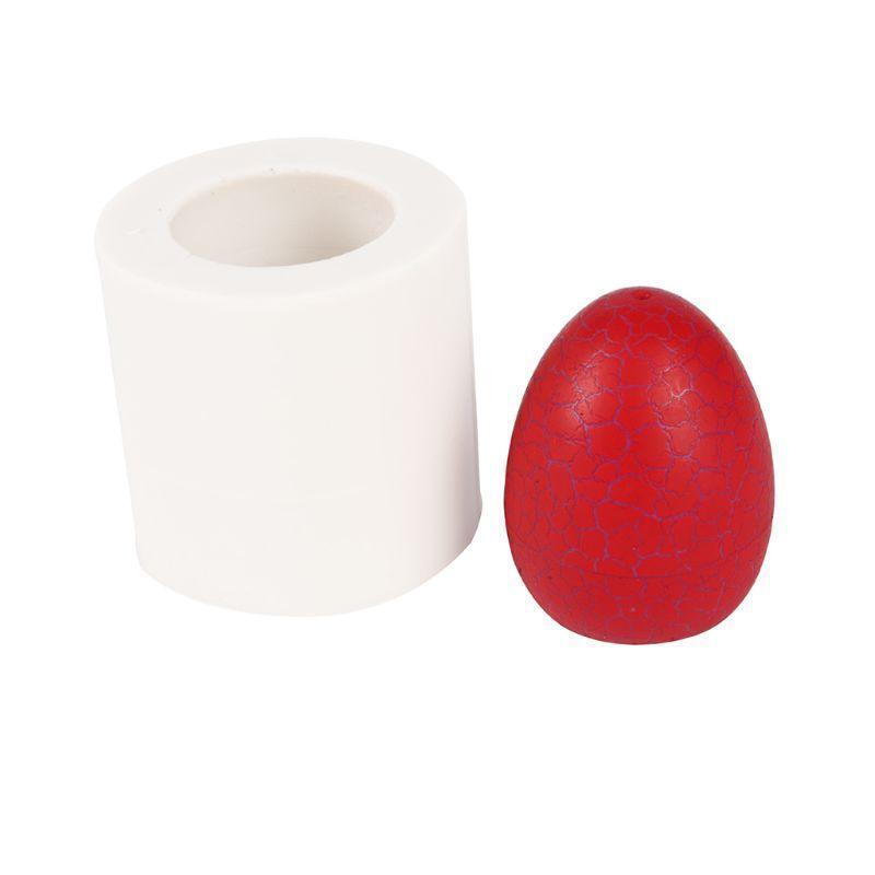Silicone Mold Dinosaur Eggs Shape Fondant Mould DIY Handmade Soap Epoxy Molds