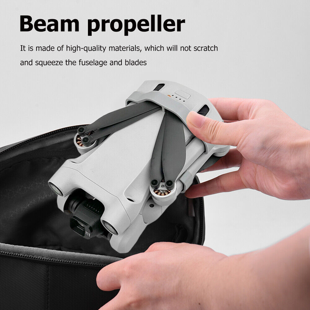 1 Pair Propeller Holder Beam Props for DJI MINI 3 PRO Drone Blade Fix Grey
