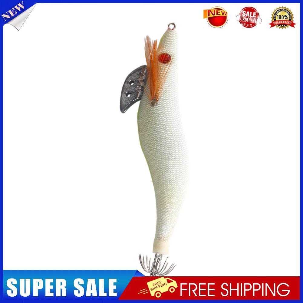 Luminous Shrimp-Shaped Squid Jig Fishing Hook Lure Fishing Octopus Hooks
