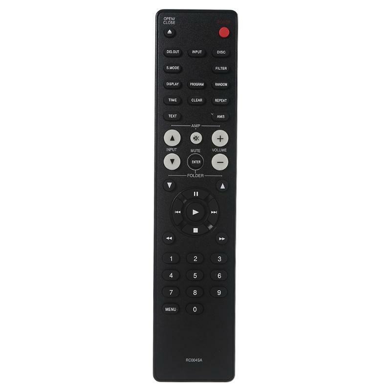 Wearproof Black Remote Control RC004SA for CD6005 CD5004 CD6004 CD7003 SR5004