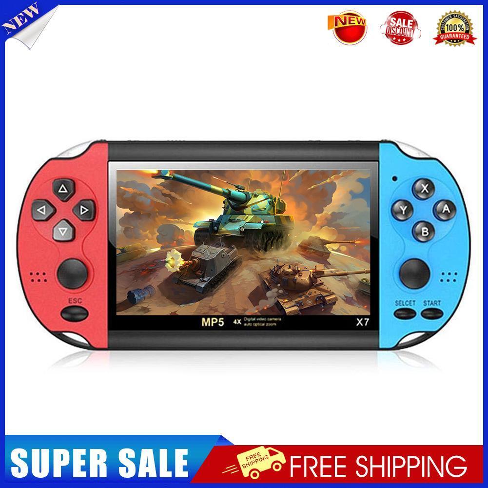 X7 Pocket Video Game Player 8GB AV TV Out 5.1 Surround Sound MP3 MP4 Player