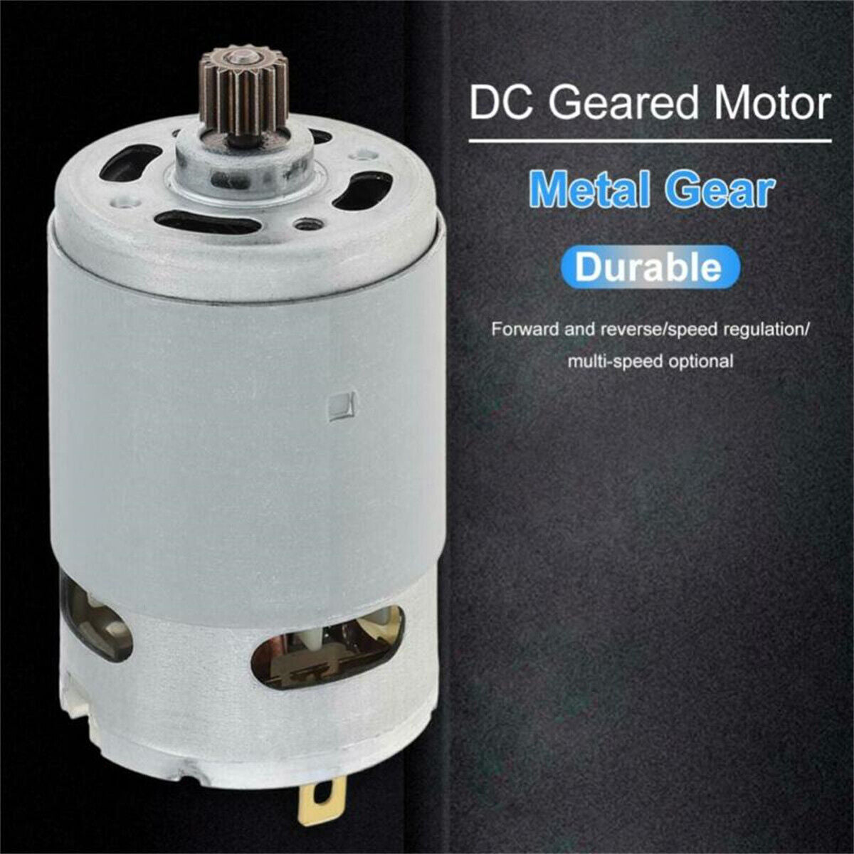 RS550 DC Motor 21V 29800RPM Electric Saw Motor with 14 Teeth 8.2mm Gear