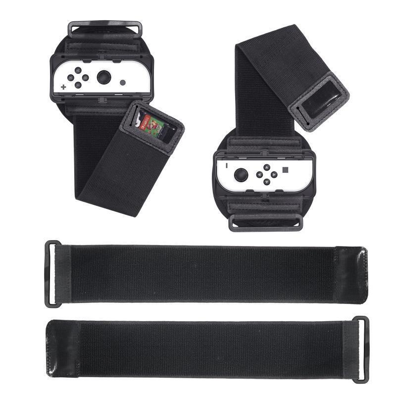 2x Wrist Strap for Switch Controller Armband Adjustable Elastic Dance Strap Band