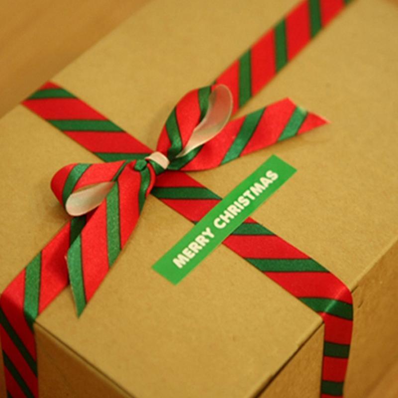 Ribbon 8 Patterns Ribbon Printed Snowflake Grosgrain Ribbon for Gift Wrapping