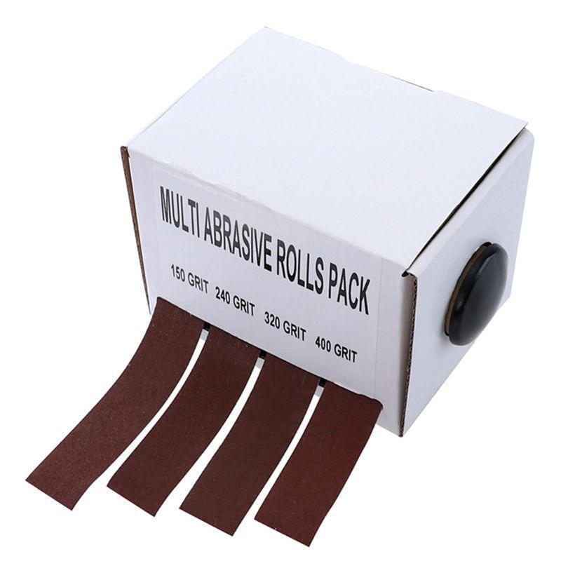 6 Meter 150-400 Grit Emery Cloth Roll Polishing Sandpaper for Grinding Tools