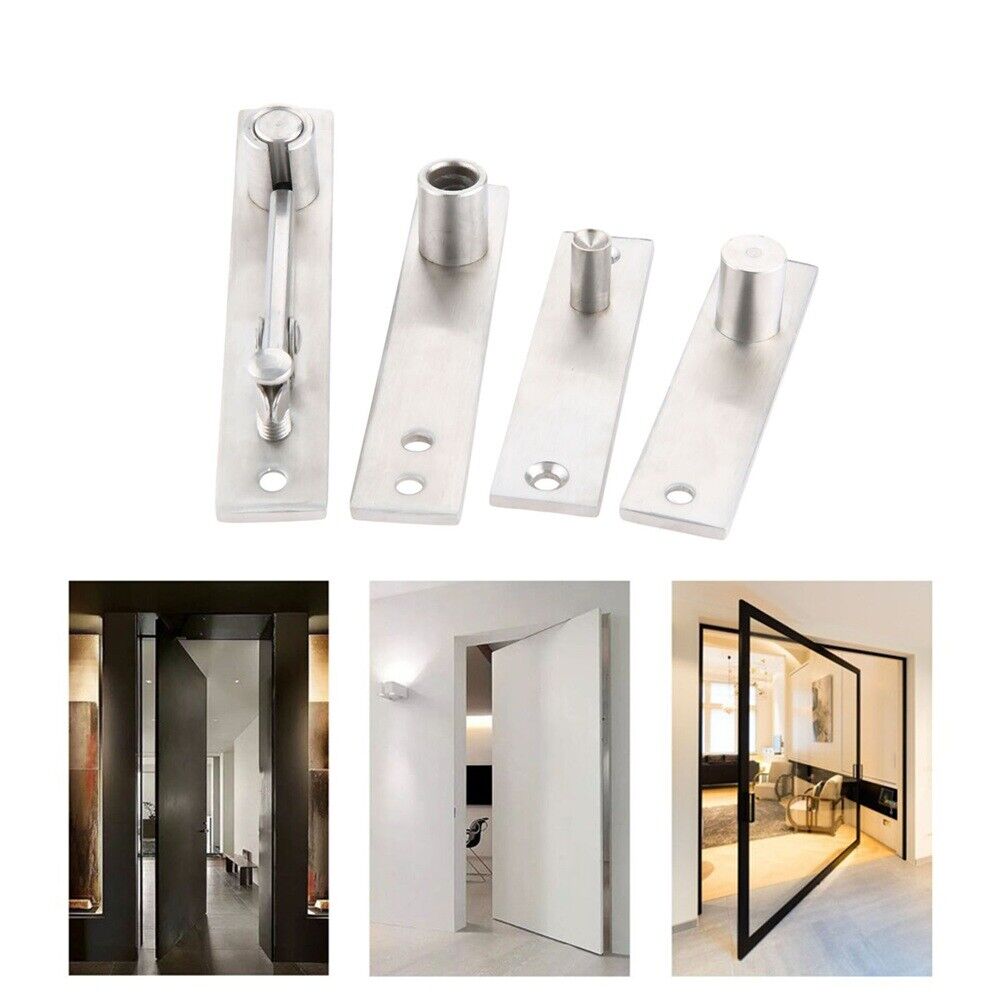 Steel Revolving Door Hinge Heavy Duty Door Top Bottom Pivot Hinge Hardware 1 Set