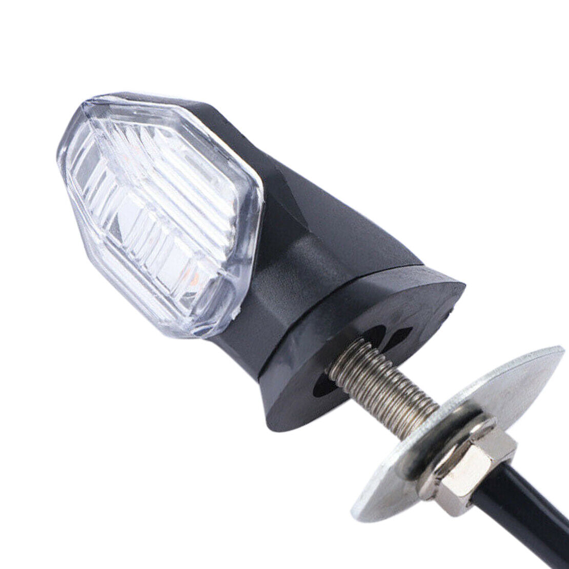 2xMini LED Motorcycle Turn Signal Light Blinker Indicator Fit For Suzuki Yamaha