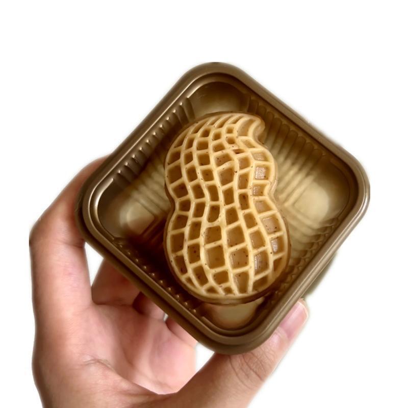 75g Cute Peanut Shaped Pastry Moulds Mooncake Molds Mooncake Mould Hand Pressure