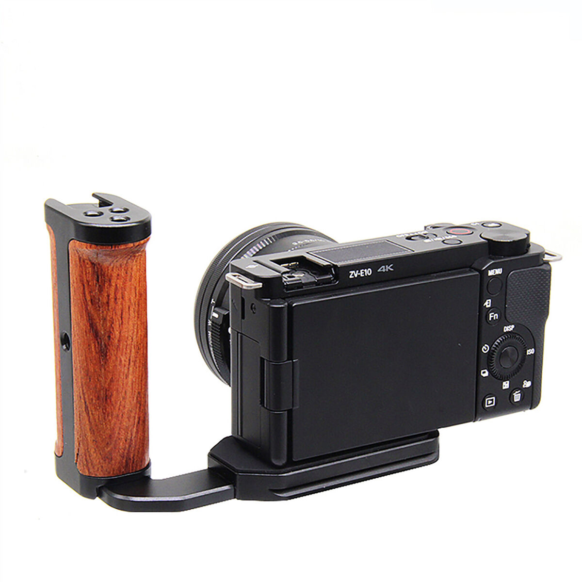 Side Wood Handle Left L-Plate Quick Release Plate Universal Parts for Camera