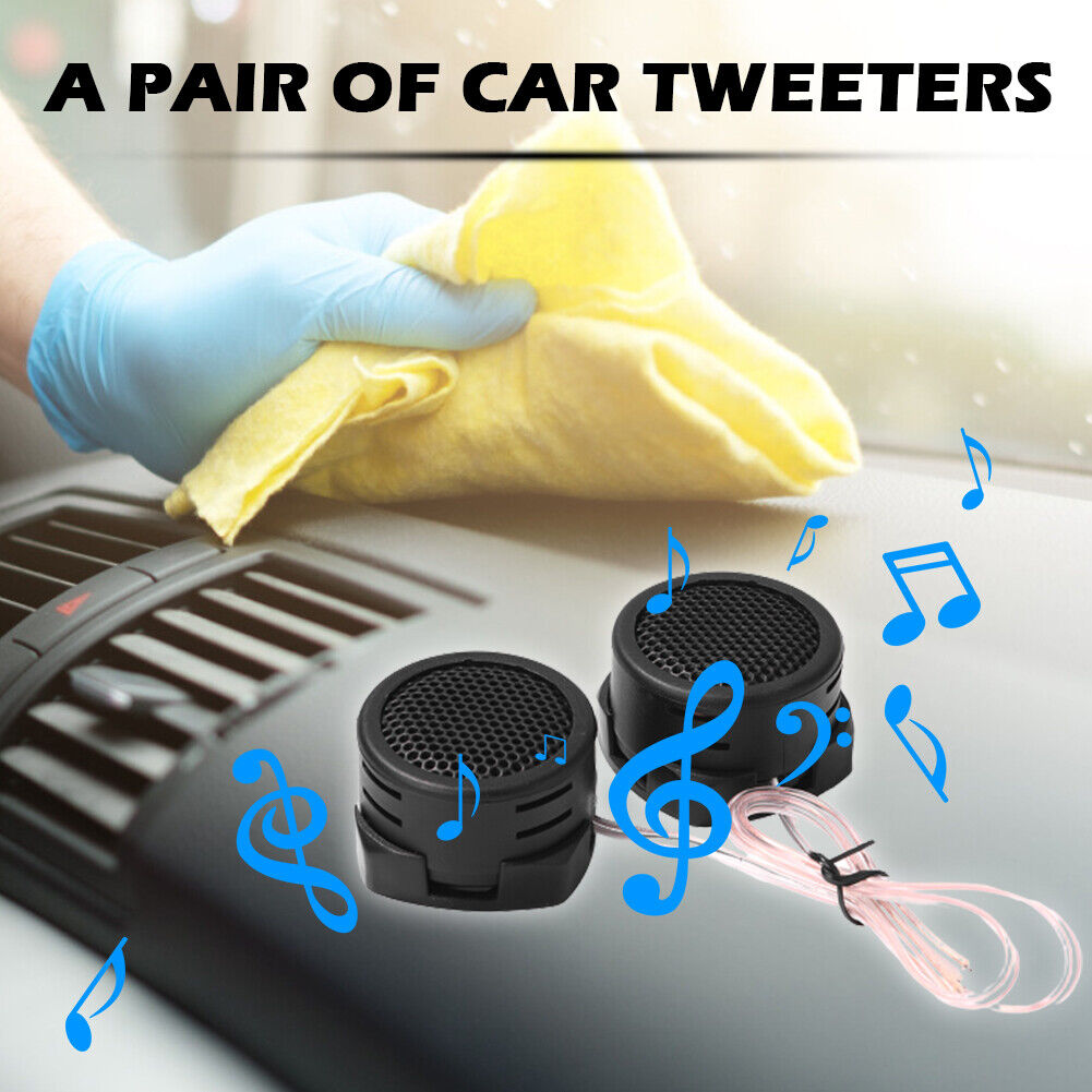 TP-005A Car Tweeters Mini Treble Loudspeakers Car Audio Speakers 1 Pair