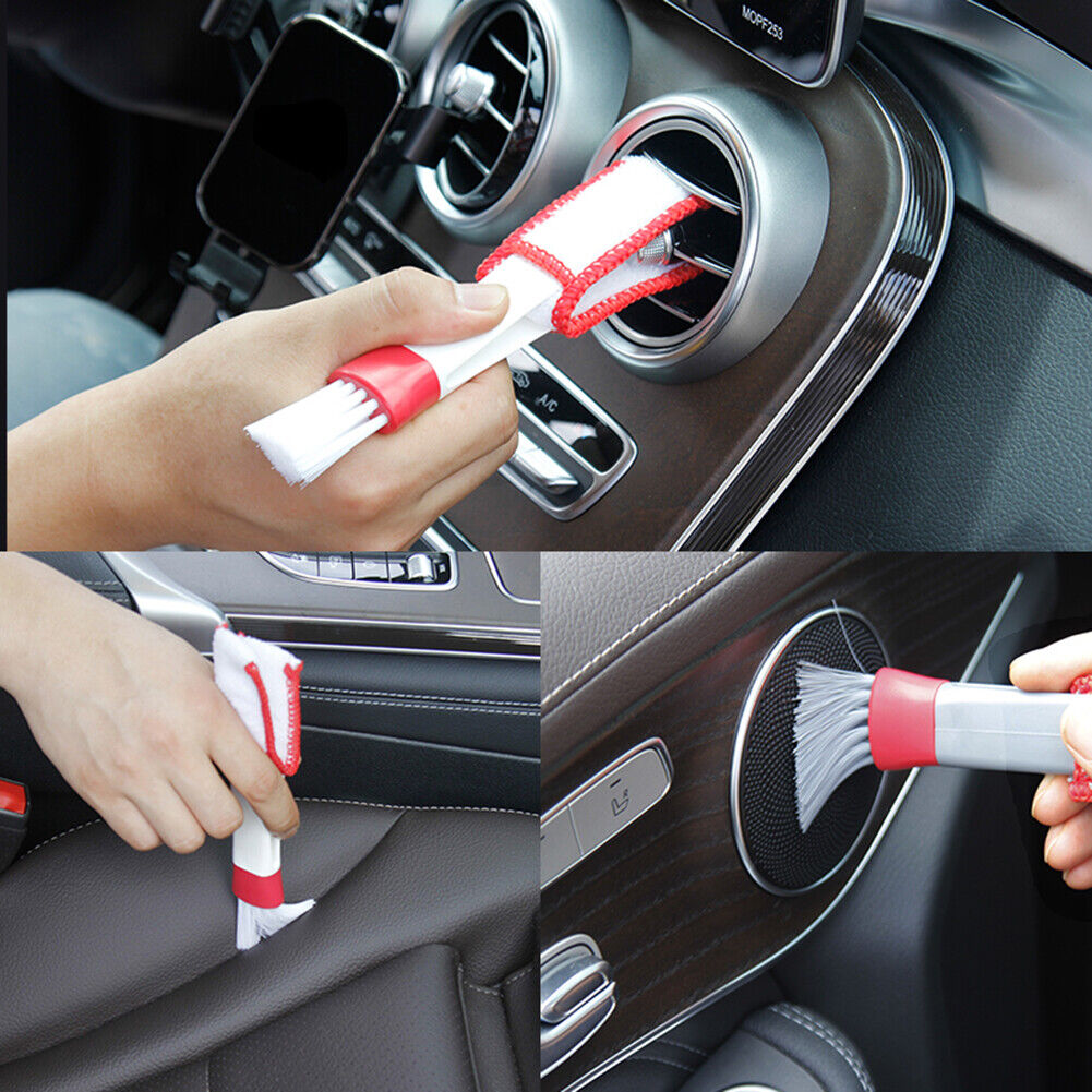 Microfiber Cleaner Brush for Car AC Vent Home Window Blind Keyboard Duster