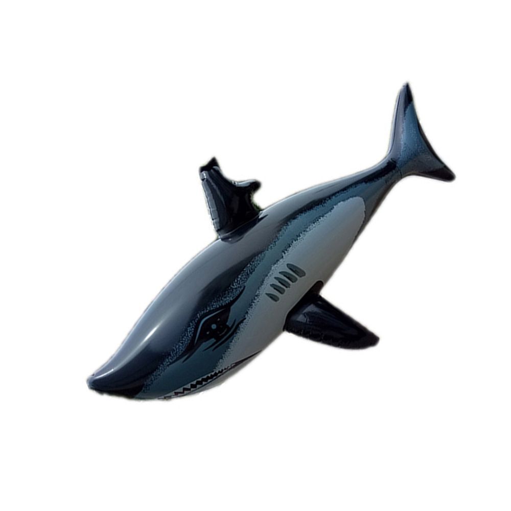 Gifts Inflatable Shark Floats Bath Seat Float Swim Trainer Kids Swimming Ring