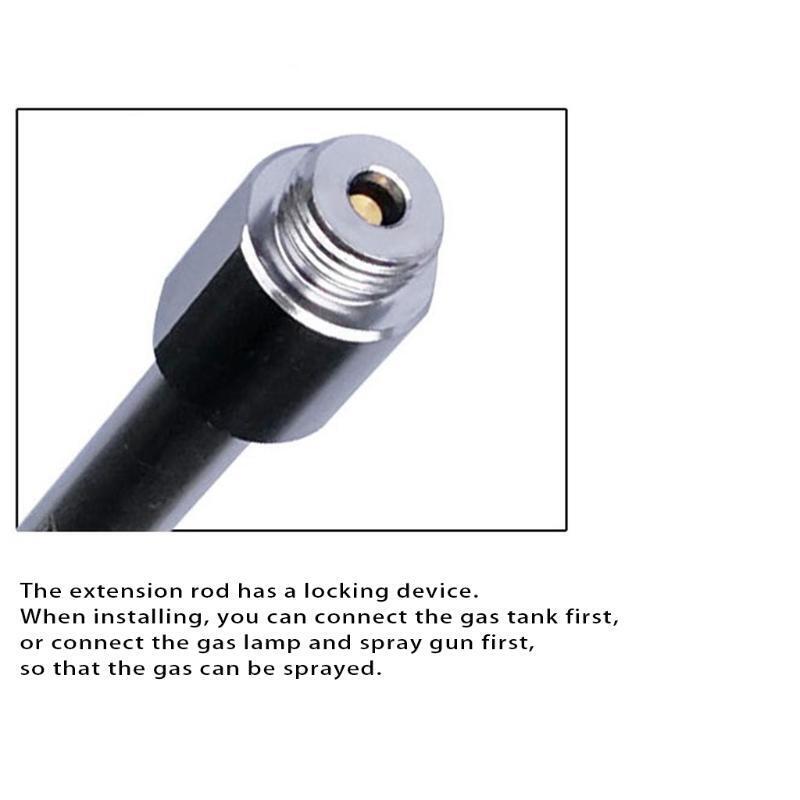 Gas Lantern Extension Tube Outdoor Camp Lamp Converter Rod Torch Extender Pole