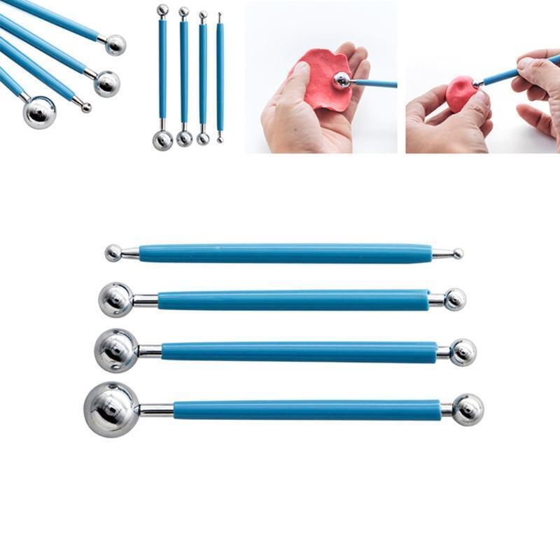 24 Pcs/Set Clay Sculpture Tools Set Essential Ceramic Clay Tools with Zipper Bag