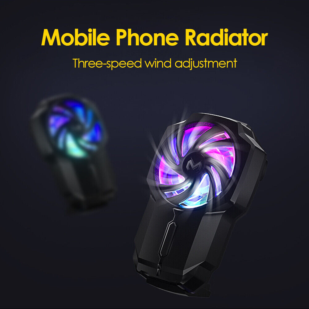 Gaming Mobile Phone Cooling Fan USB Rechargeable Gamepad Radiator Cooler
