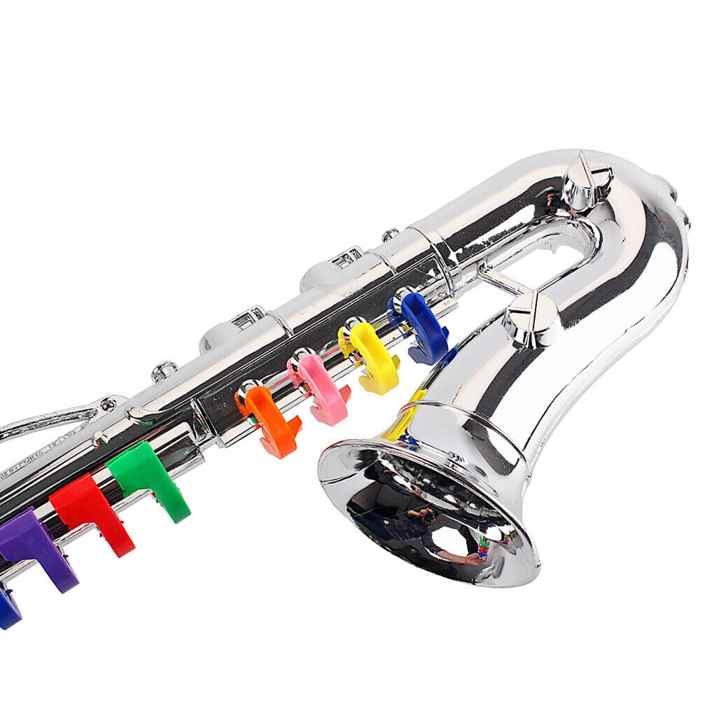 Musical Wind Instrument  Saxophone Sax With Colored , for