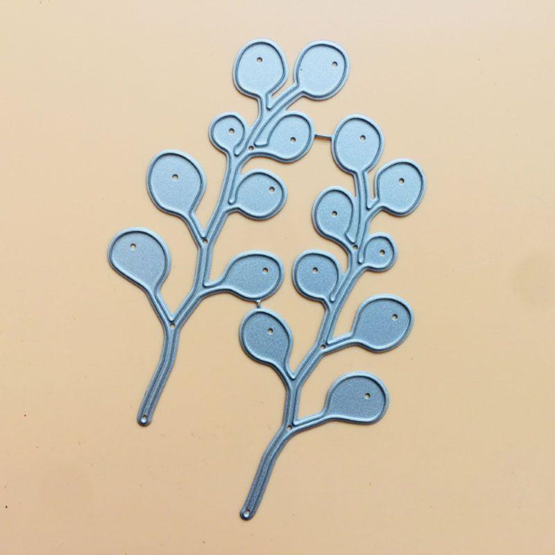 Tree Leaf Metal Cutting Dies Stencil Scrapbooking DIY Album Stamp Paper Emboss