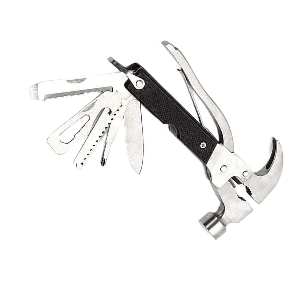 Multi Purpose  Hammer Survival Emergency with Pliers Set Cutter