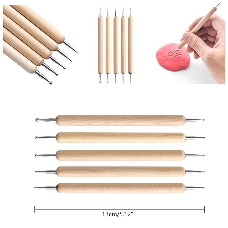 Ceramic Clay Tools Set of 28 Polymer Clay Tool Kit Pottery Sculpting Supplies