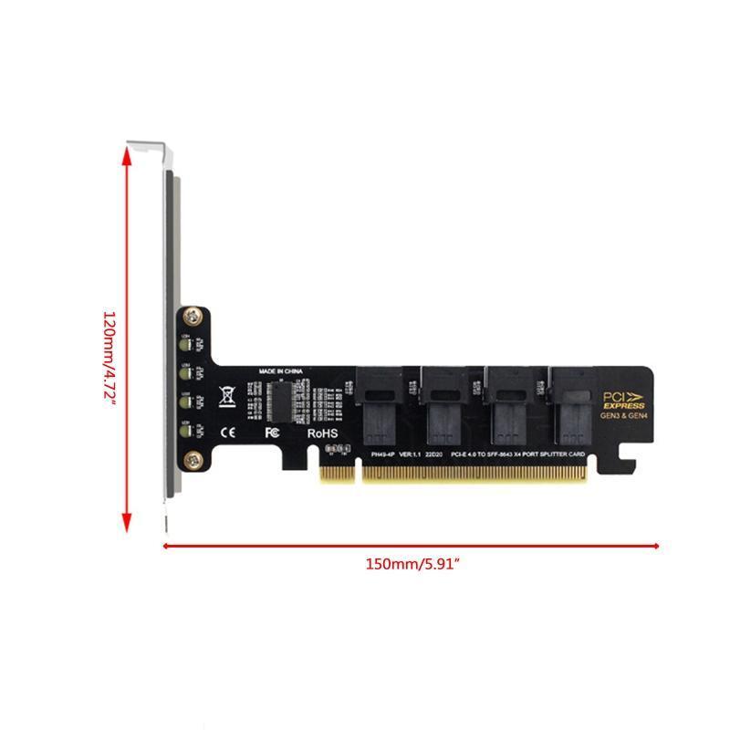 PCI-E to U2 NVME Expansion Card SFF-8639 PCIE SSD Adapter for Mainboard SFF-8643