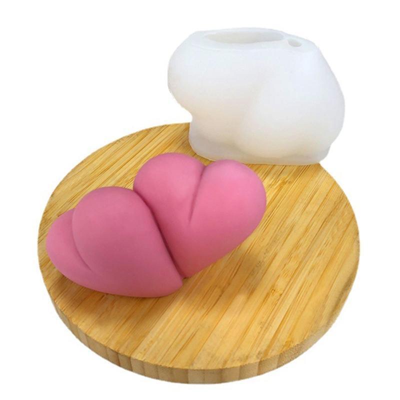 DIY Candle Mold Aroma Gypsum Plaster Romantic Home Decoration Christmas Party