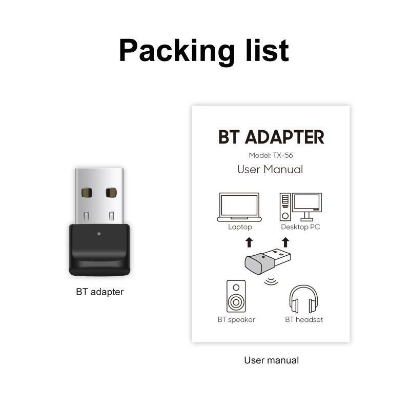 Powerful Bluetooth-compatible 5.0 Transmitter Receiver USB Adapter Wireless