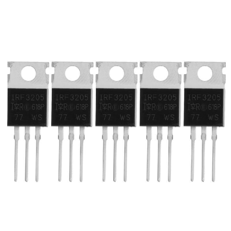 5Pcs IRF3205 Power Transistor Field Effector IRF3205PBF TO-220 MOSFET Tube New