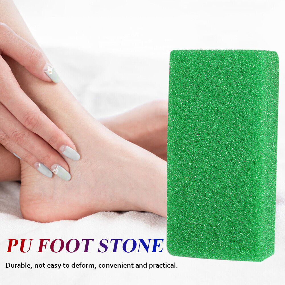 Foot Plate File Stone Dead Skin Peeling Callus Exfoliate Pedicure (Green)