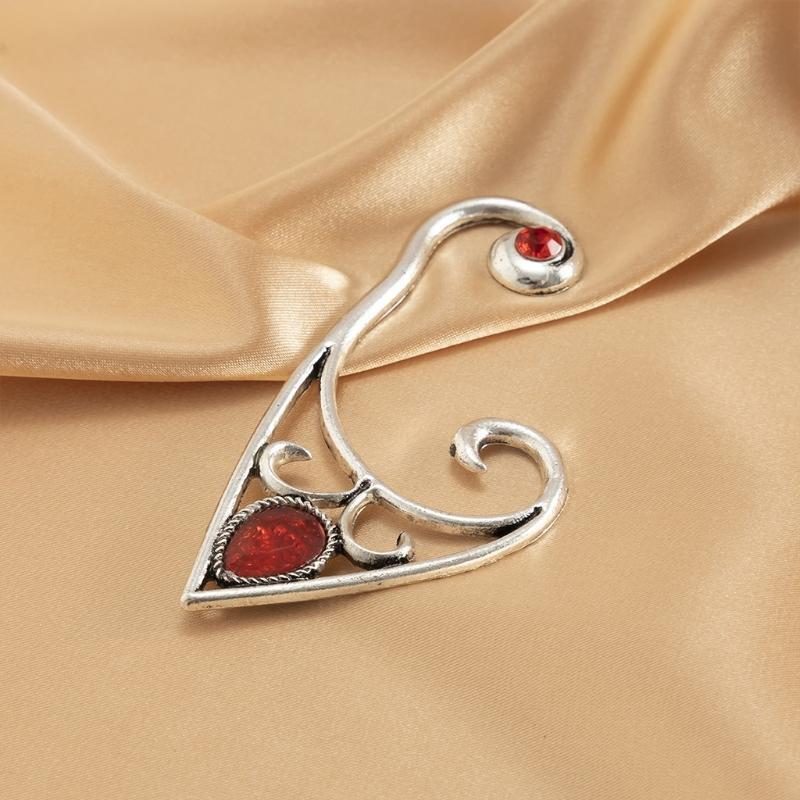 Fashion Hollow Ear Cuff Ear Clip Clip-on Ear Wrap Jewelry for Women Girls Fairy
