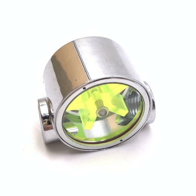 5 Impellers Flow Meter Indicator G1/4" Thread Female to Female Flow Meter Indica